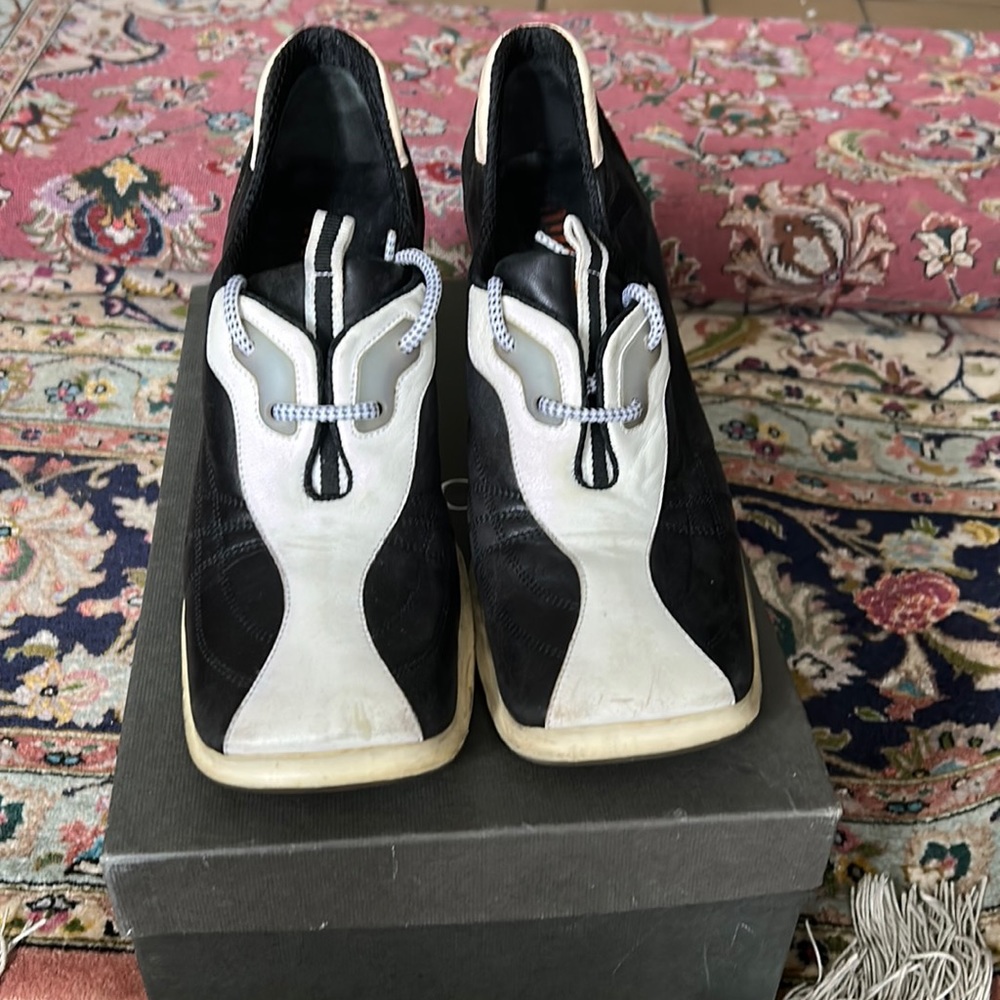 MiuMiu heeled lace up shoes